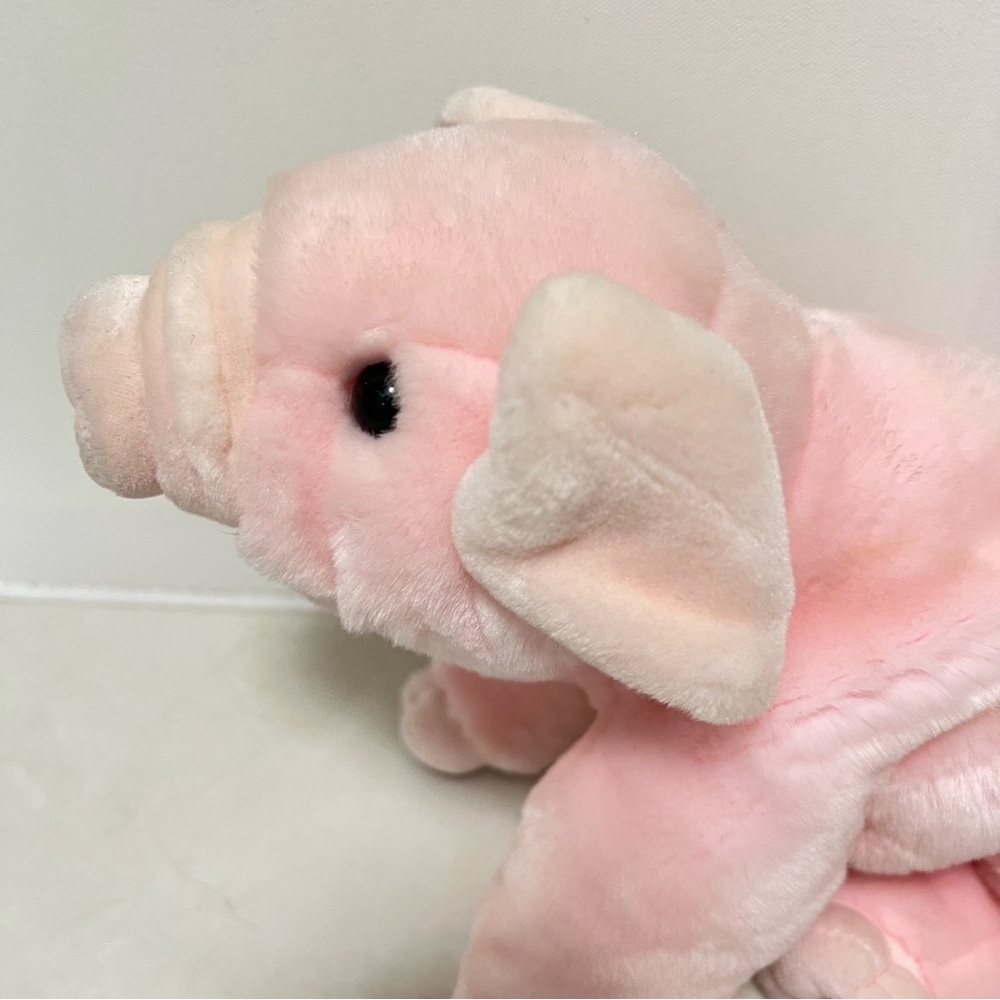AURORA Pink Pig Plush Stuffed Animal Soft 11” Toy
